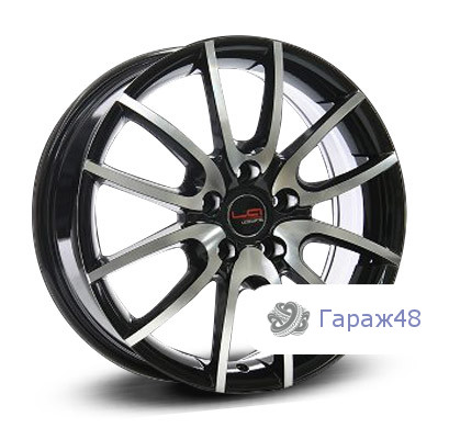 LegeArtis Concept-NS508 R17 / 6.5J PCD 5x114.3 ET 40 ЦО 66.1 Литые Черный с полированной лицевой поверхностью